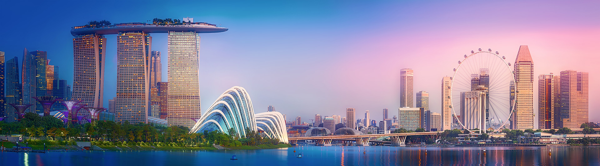 Singapore skyline